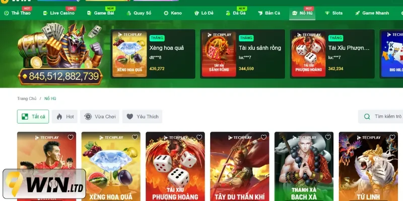 9Win mang đến nhiều trải nghiệm độc đáo cho cược thủ