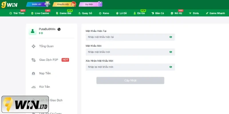 Các lưu ý khi người chơi quên mật khẩu đăng nhập