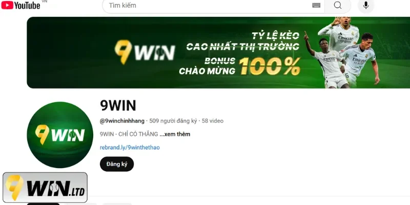 Liên hệ nhà cái qua Youtube