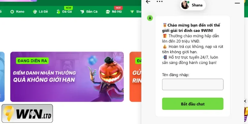 Người chơi có thể yêu cầu truy xuất thông tin và hỗ trợ qua Livechat 24/7 