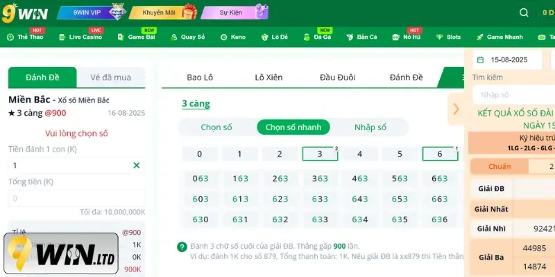 9Win tiết lộ những thủ thuật chơi lô 3 càng thắng lớn