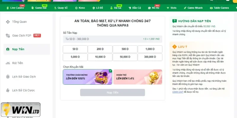 Các bước vào xem chọi kê online