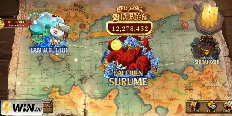 Các phòng chơi bắn cá cơ bản