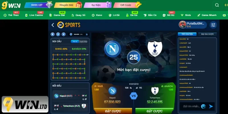 Định nghĩa cá cược bóng đá tại 9Win là gì?