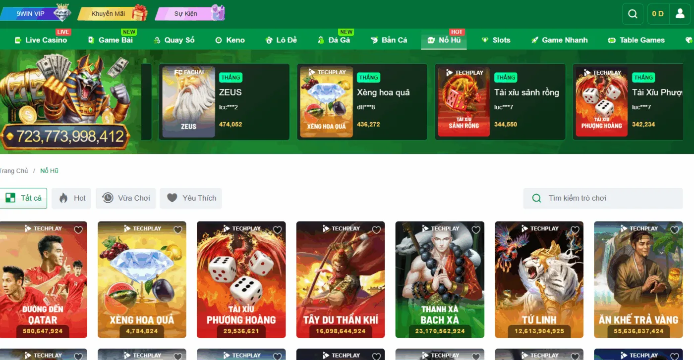 Game casino tại 9Win có gì hấp dẫn-Cách chơi ra sao