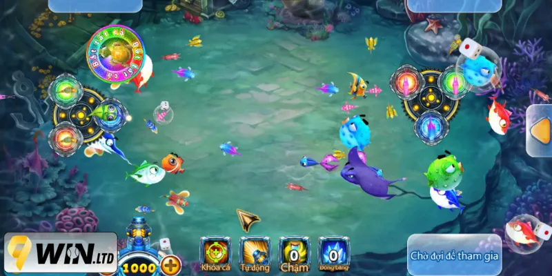 Vì sao sảnh bắn cá 9WIn luôn thu hút nhiều cược thủ tham gia?